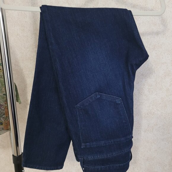 Old Navy Blue Jeans NWOT Size 12 High Rise Super Skinny WOW - Picture 6 of 15